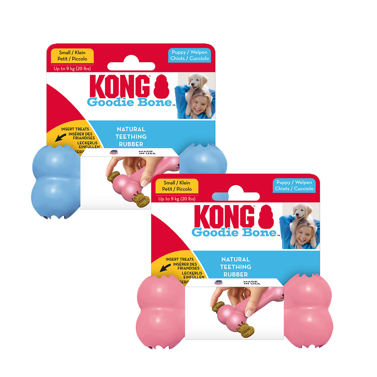 KONG Welpenspielzeug Puppy Goodie Bone kaufen bei ZooRoyal