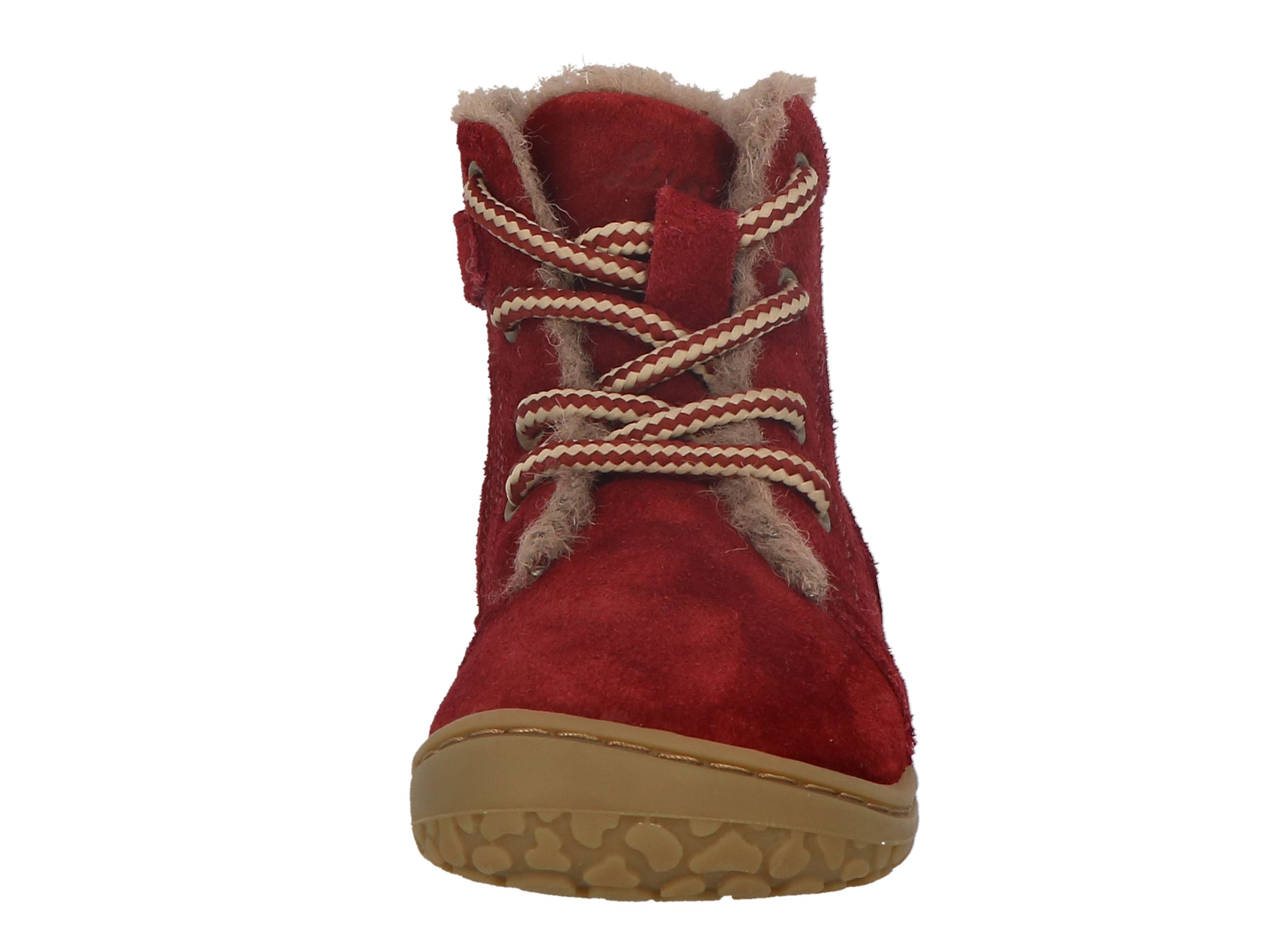 Lurchi Lauflernschuh Nurdi Barefoot - bordo