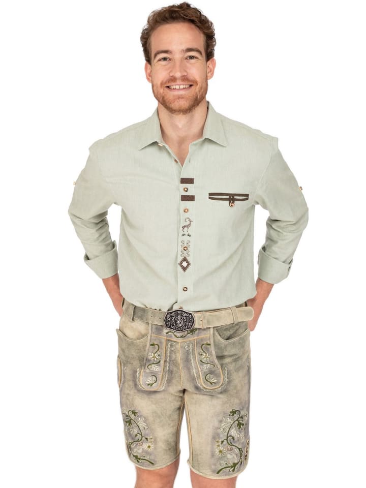 MADDOX Lederhose FLEESENSEE in braun günstig kaufen