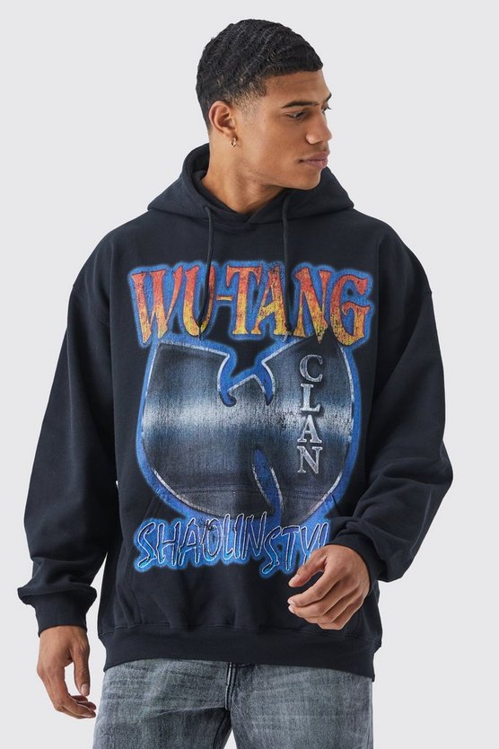 Oversize Hoodie mit lizenziertem Wu Tang Print
