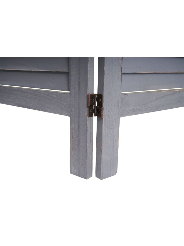 MCW Paravent G30 im Shabby-Look, Grau günstig kaufen onesize