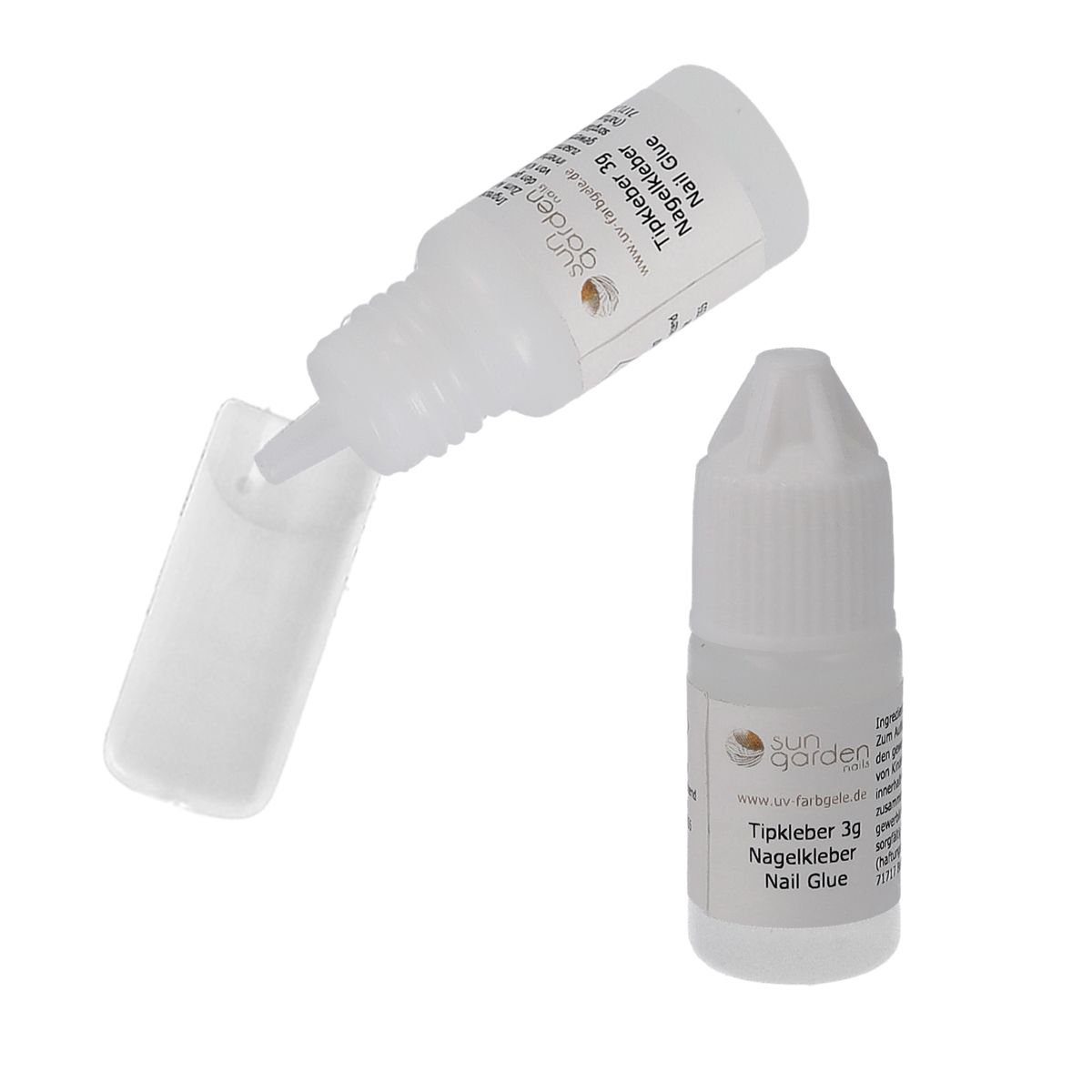 Sun Garden Nails Nageldesign Zubehör Tipkleber 3 x 3g - Nagelkleber