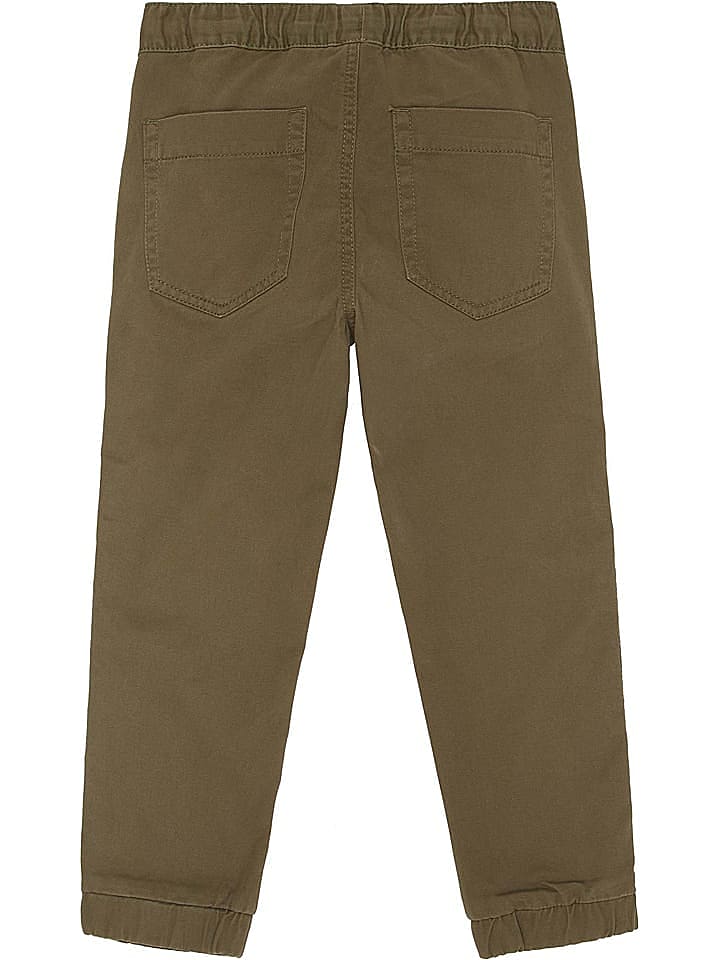 Benetton Hose in Khaki günstig kaufen 86/92