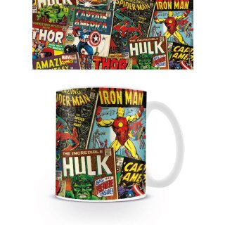 Marvel Comics Tasse Covers