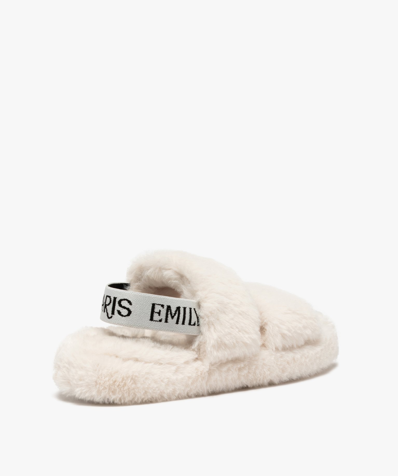Chaussons femme duveteux – Emily in Paris | GEMO