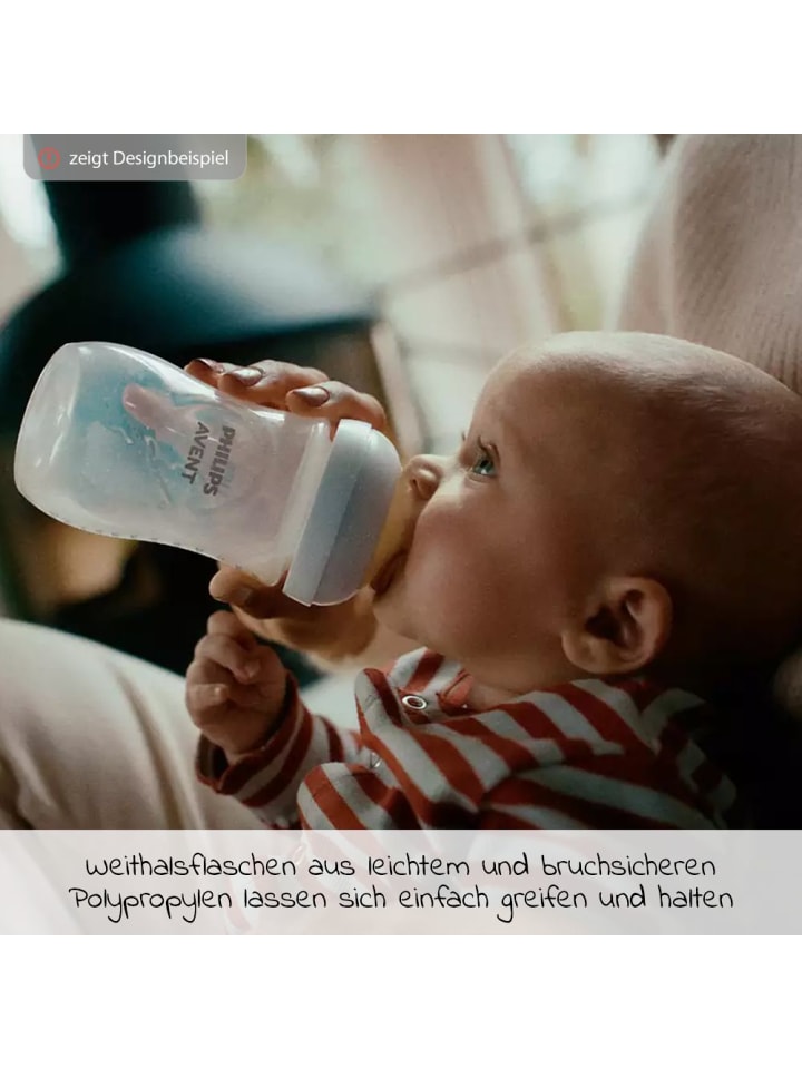 Philips Avent 4-tlg. Starter-Set Natural Response - 2 PP-Flaschen in weiss günstig kaufen onesize