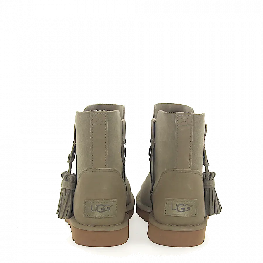 UGG - Stiefeletten GIB Veloursleder khaki - grün
