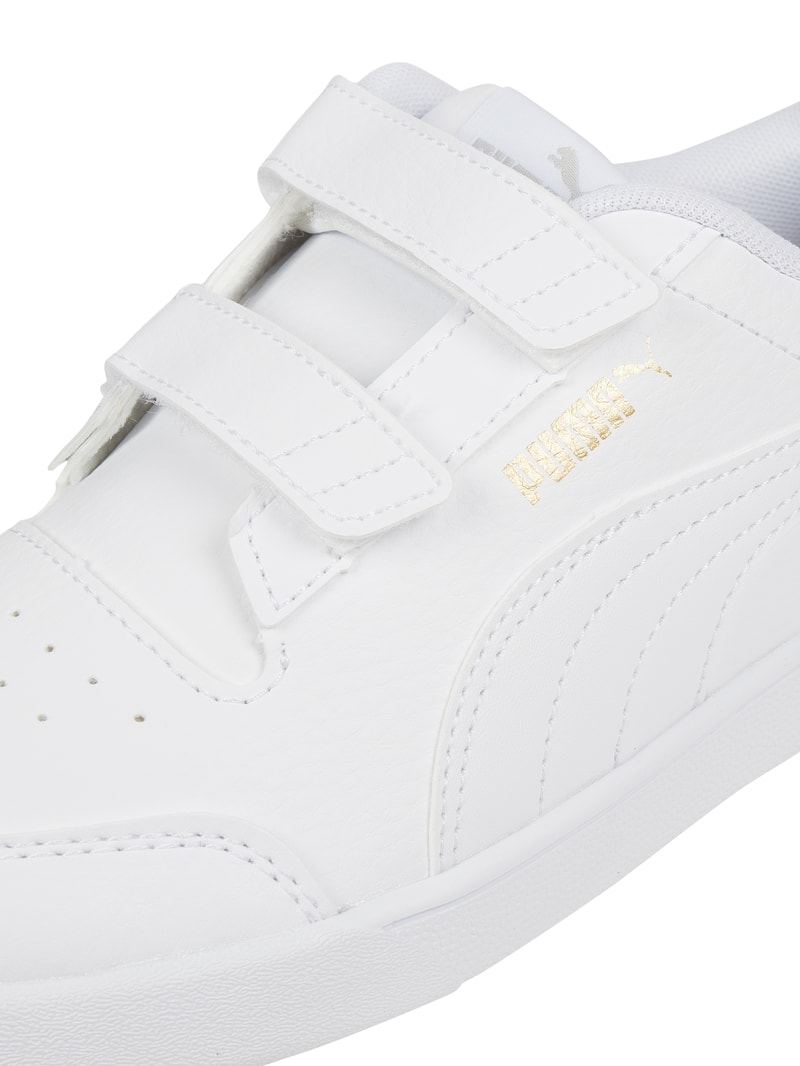 Sneaker mit Klettverschluss Modell 'SHUFFLE' in weiß
