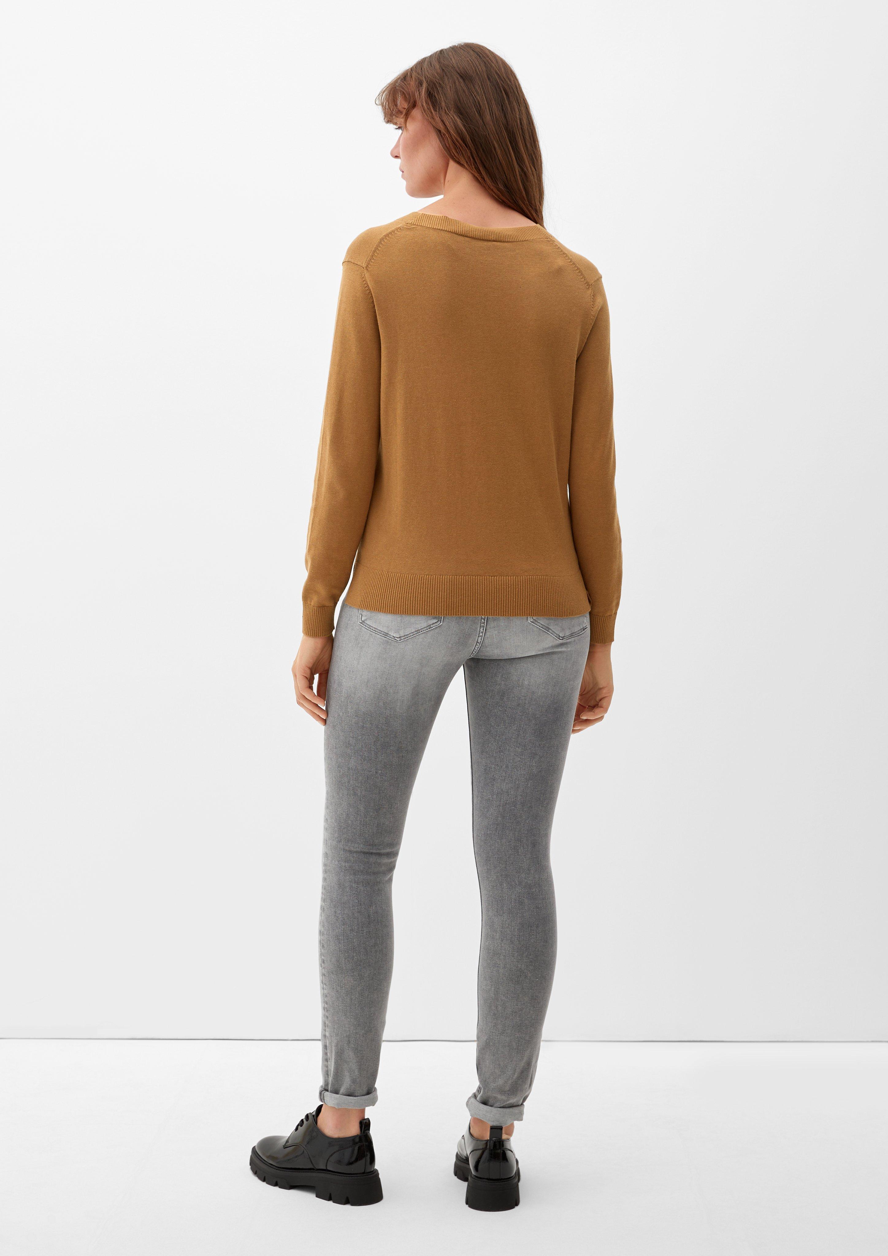 Pullover mit V-Neck  2123671-8469