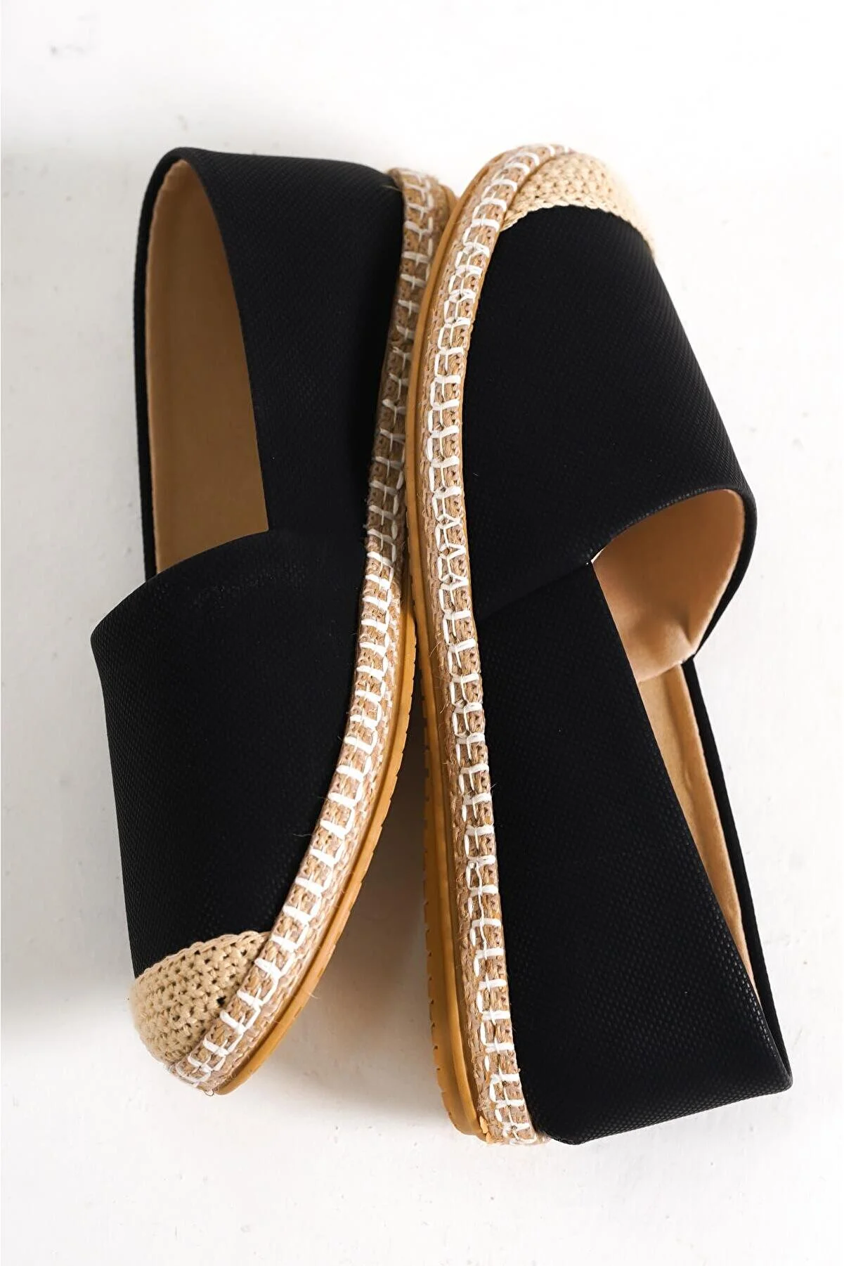 Capone Outfitters  Capone Schwarze Damen-Espadrille