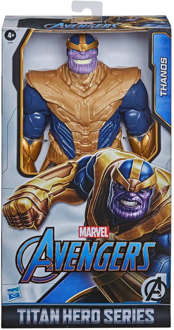 Hasbro Actionfigur Marvel Avengers Titan Hero Deluxe Thanos