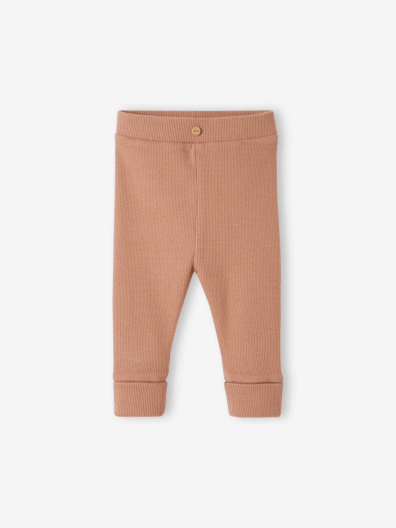 Vertbaudet Baby Leggings BASIC Oeko-Tex - cappuccino