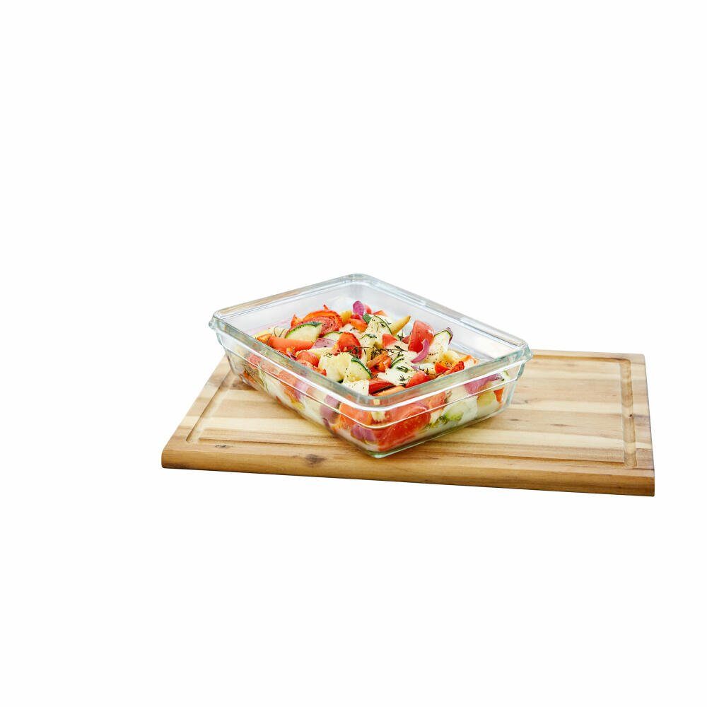 Emsa Frischhaltedose Clip & Close GLAS 1.3 L, Glas