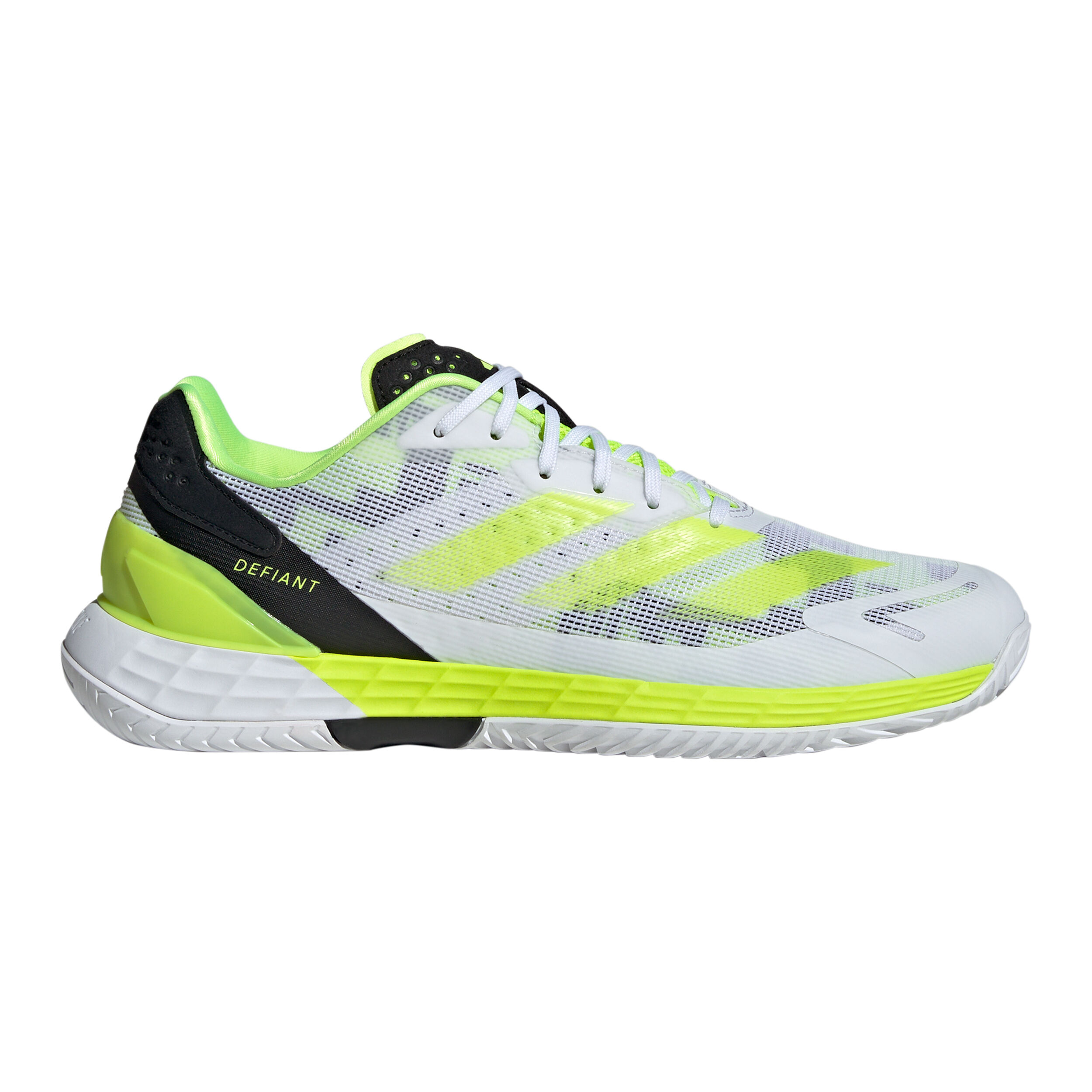 Defiant Speed 2 Allcourtschuh Herren - Weiß, Neongrün