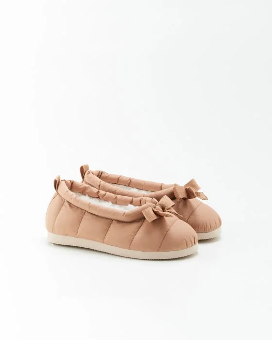 Ballerines d'intérieur matelassées Thermolactyl