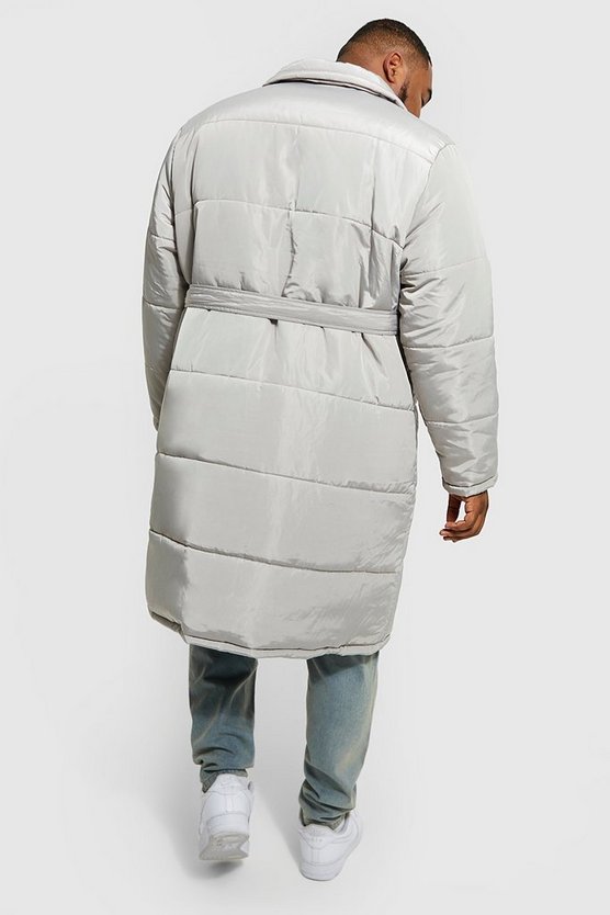 Plus zweireihiger Trenchcoat