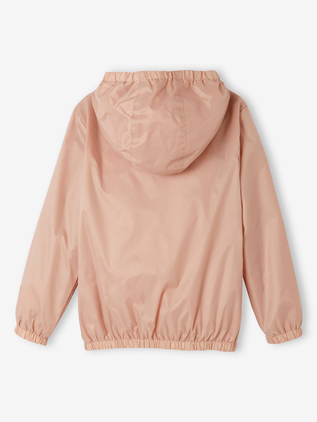 Vertbaudet Mädchen Anorak mit Banana-Bag - pudrig rosa