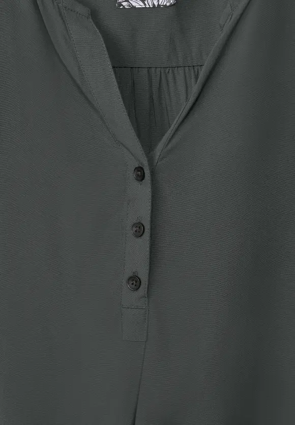 CECIL Unifarbene Basic Bluse