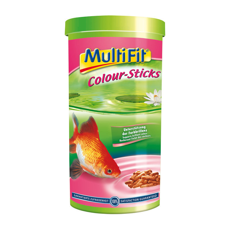 MultiFit Hauptfutter MultiFit Color-Sticks 10 l