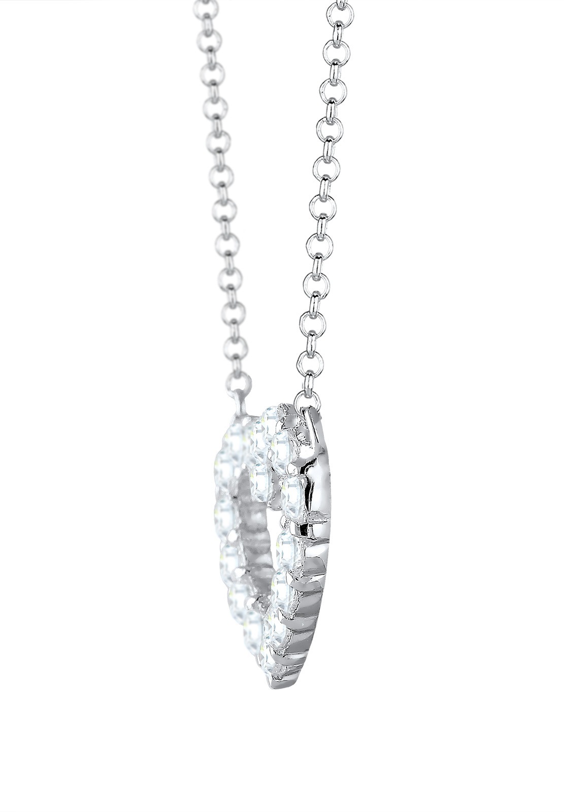 Collana da donna Elli con cristalli di zirconi in argento sterling 925