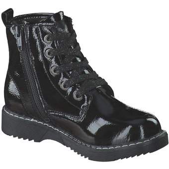 Dockers Schnür Boots in schwarz