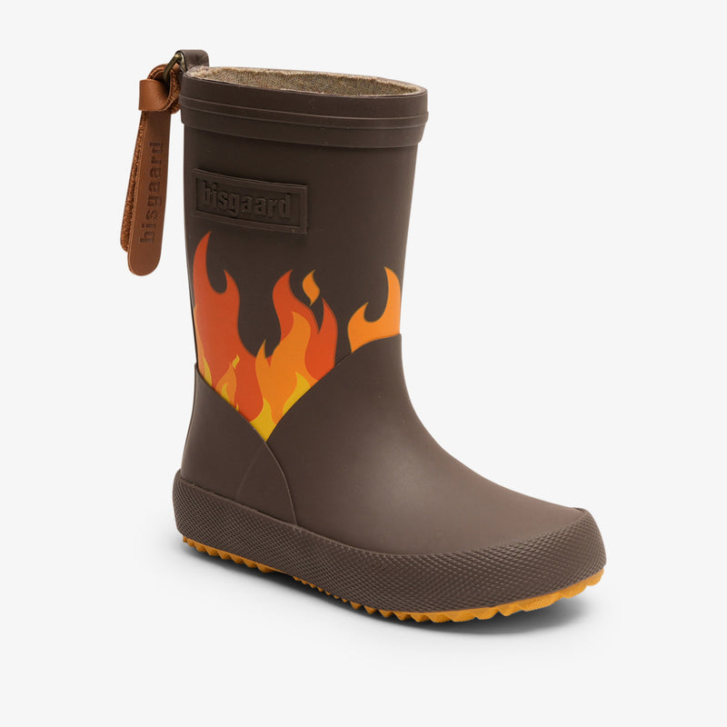 fashion II brown flames - Braun