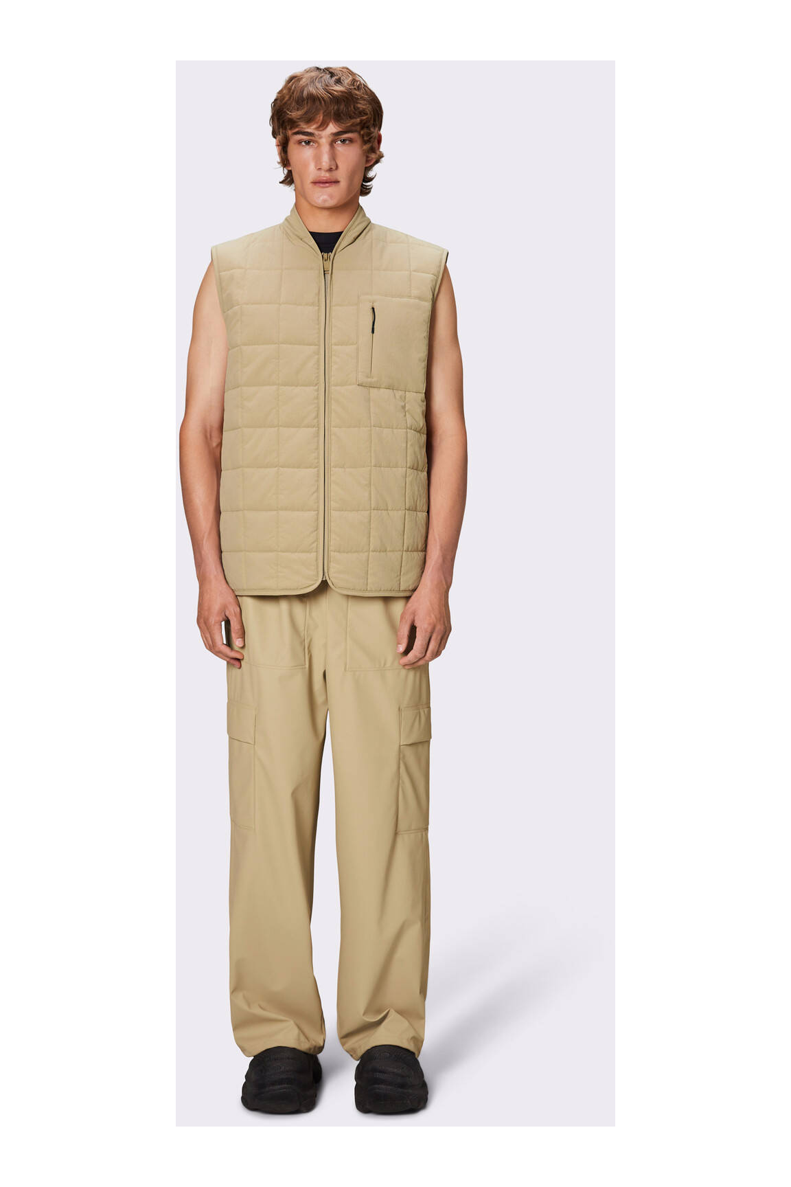 Rains Doudounes Unisexe couleur beige
