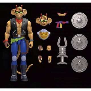 Biker Mice From Mars Actionfigur - Throttle