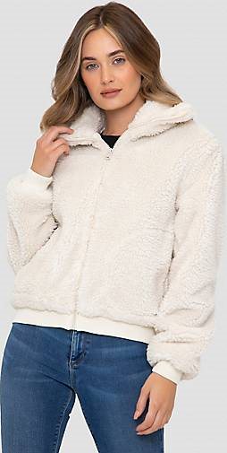 Threadbare Fellimitatjacke