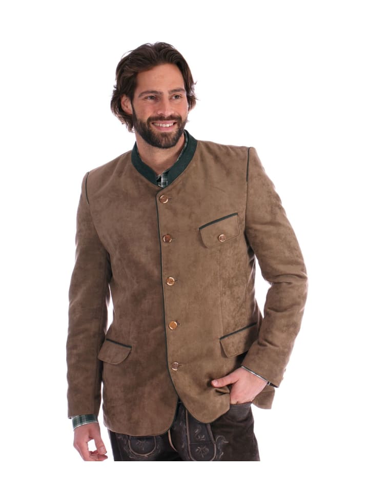 OS-Trachten Jacke 122000-2697 in braun günstig kaufen