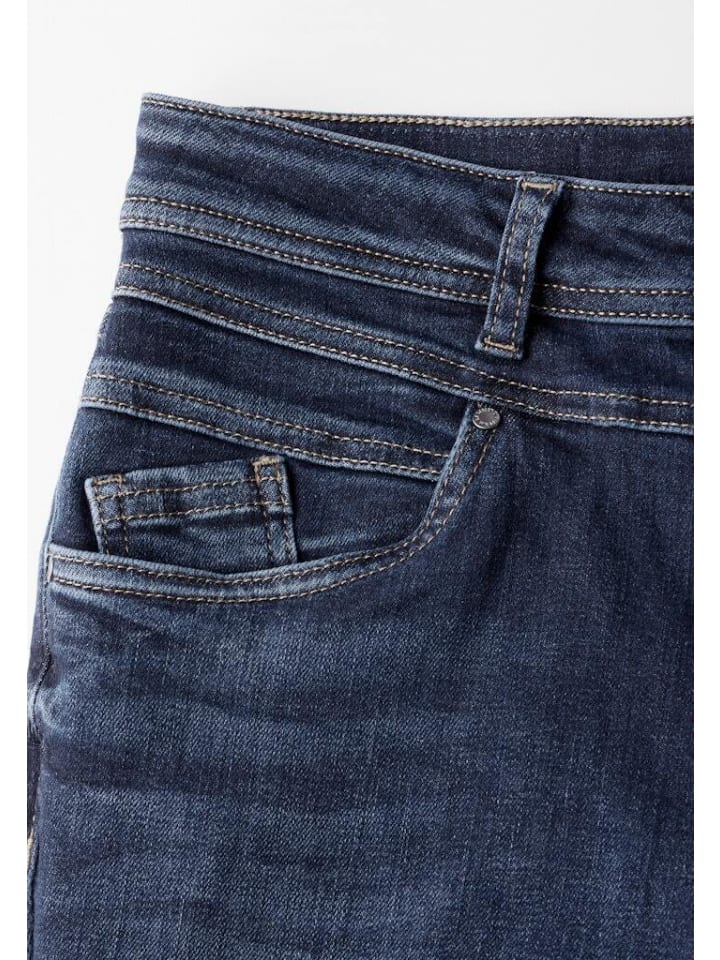 Street One Jeans in dark blue soft washed günstig kaufen