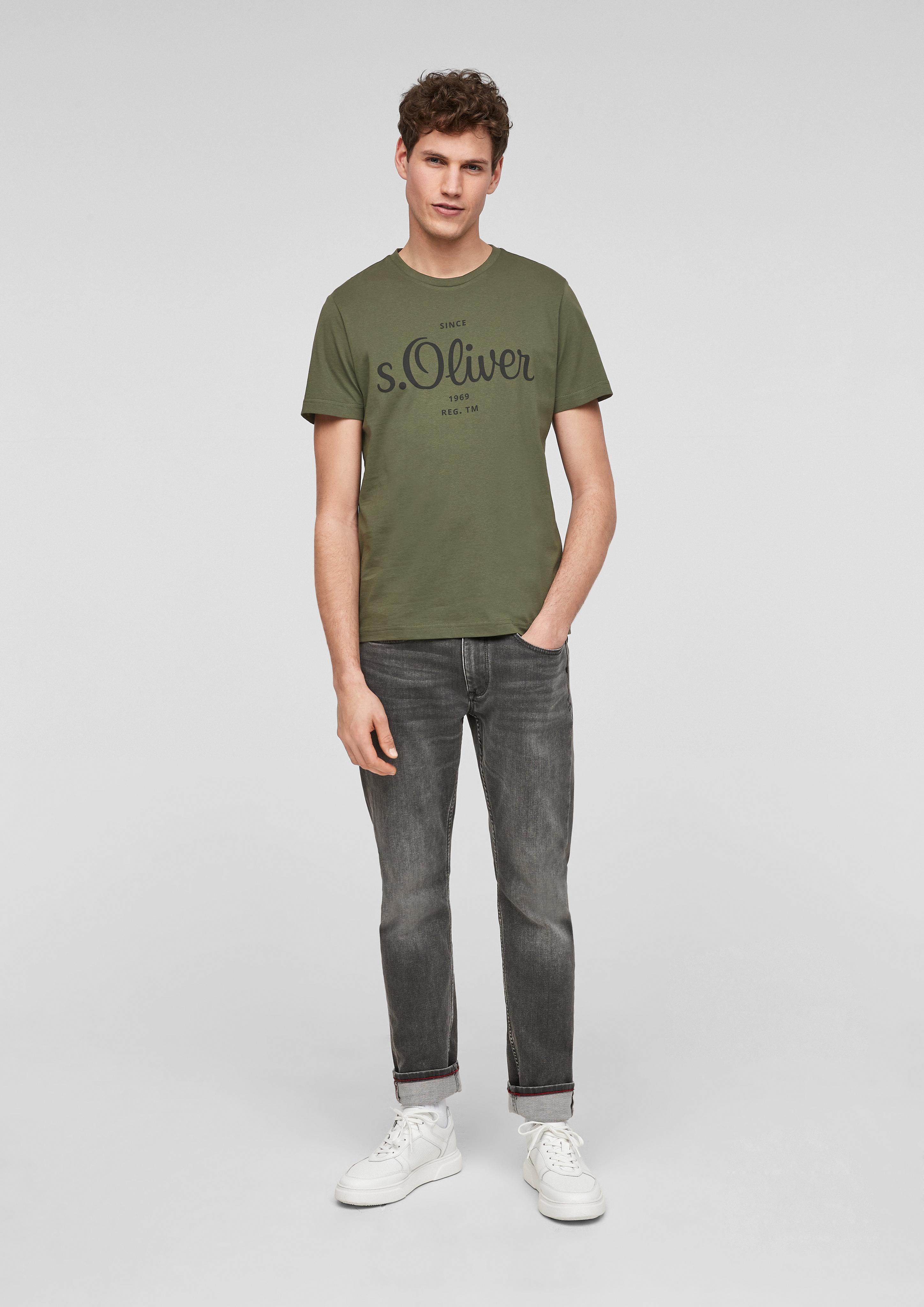 Labelshirt aus Jersey  03.899.32.6954-7940