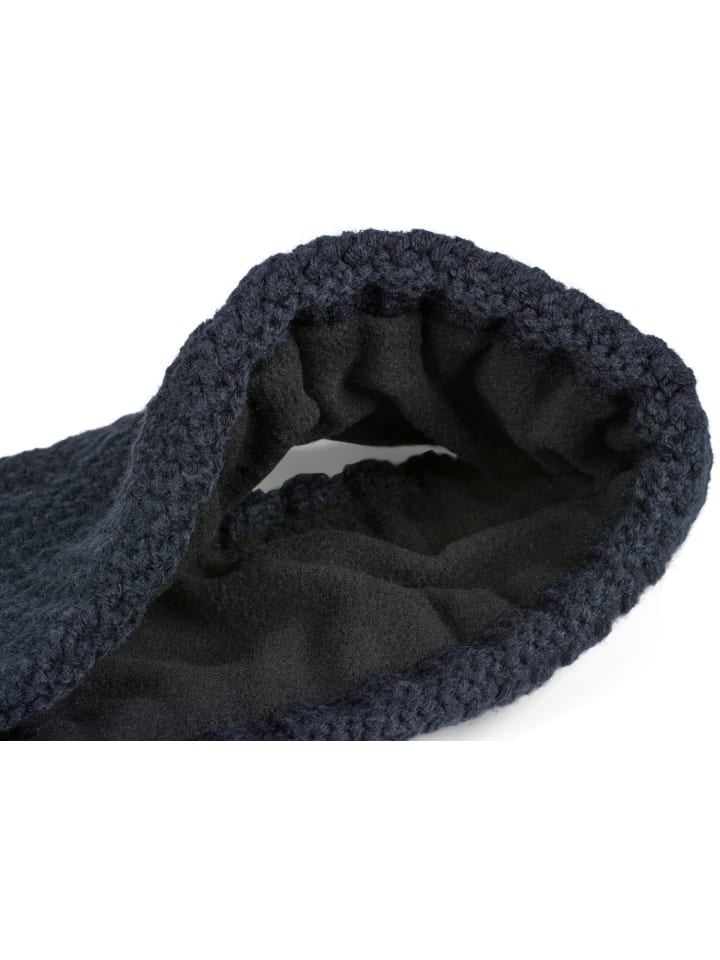 styleBREAKER Häkel Stirnband in Dunkelblau günstig kaufen onesize