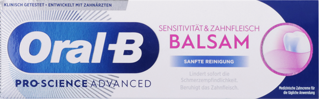 Oral-B Advanced  Zahncreme Sensitivität