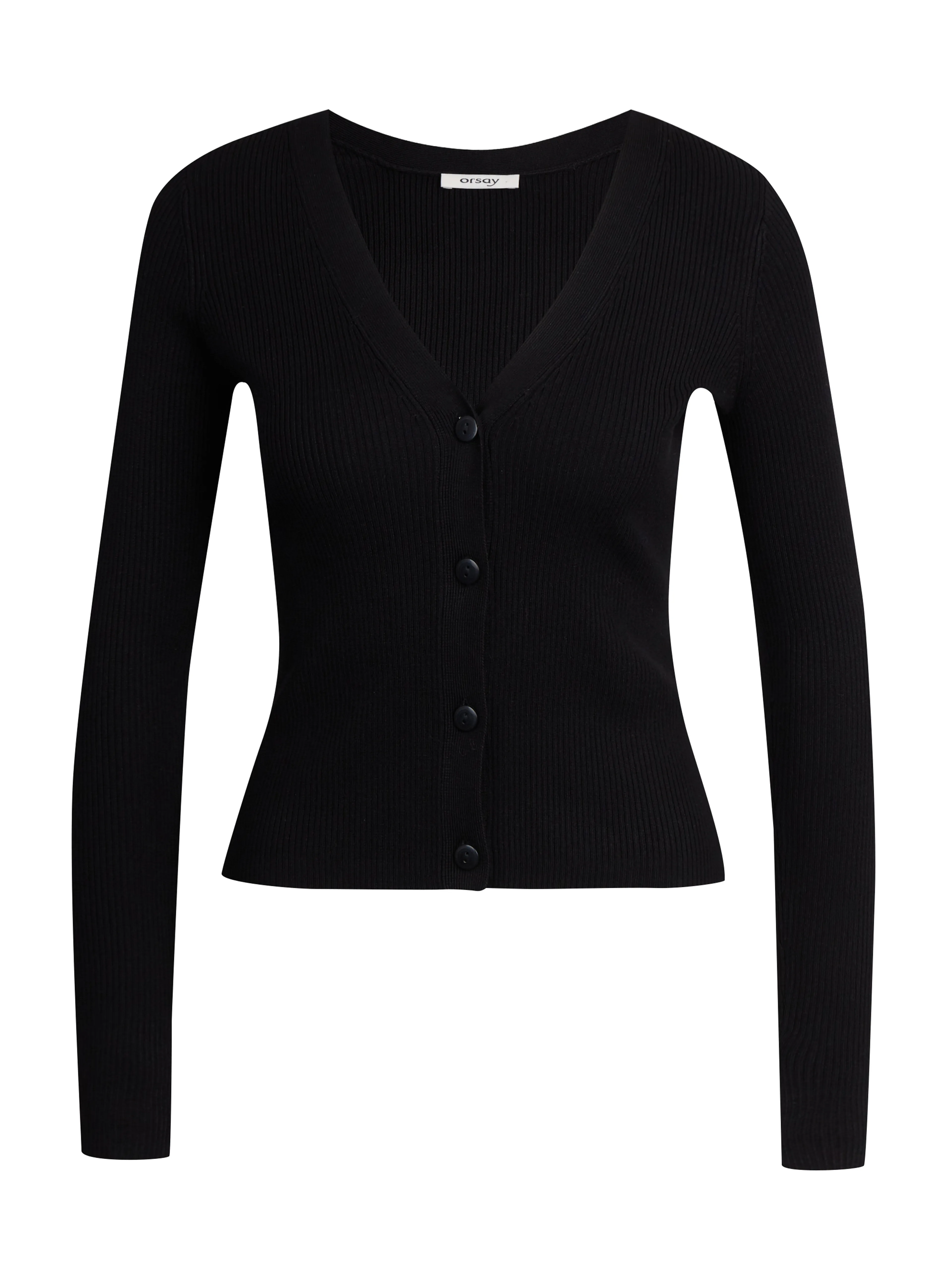 Schwarze Damen-Strickjacke ORSAY