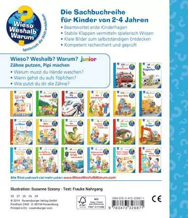 Ravensburger Wieso? Weshalb? Warum? junior, Band 52: Zähne putzen, Pipi machen