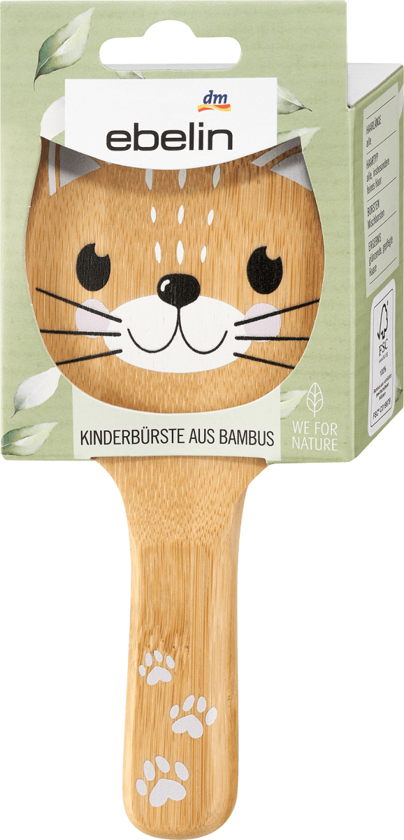 Bambus Kinderbürste Mischborsten, 1 St