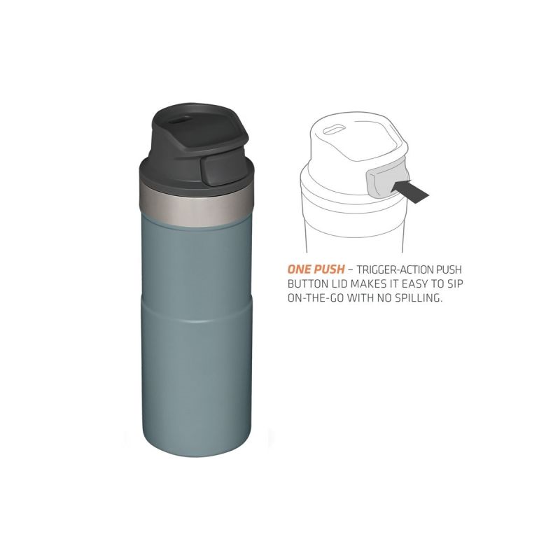 Stanley Classic Trigger-Action Travel MUG 12oz \/350ml Saffron