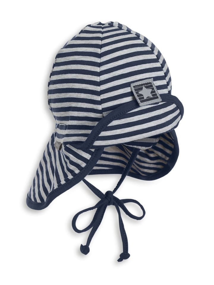 Sterntaler OCS Schirmmütze mit Nackenschutzschutz in marineblau günstig kaufen