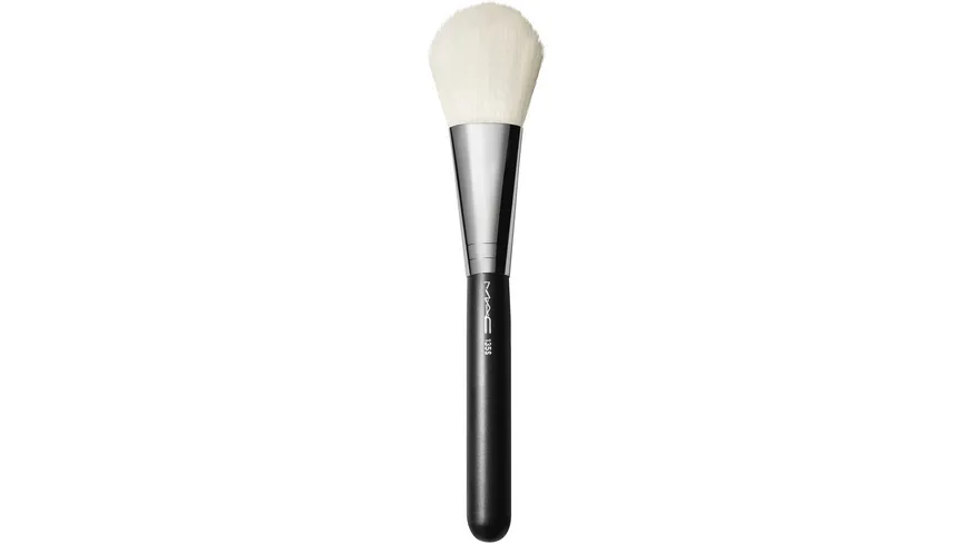 MAC 135S Large Flat Powder Brush silber, schwarz