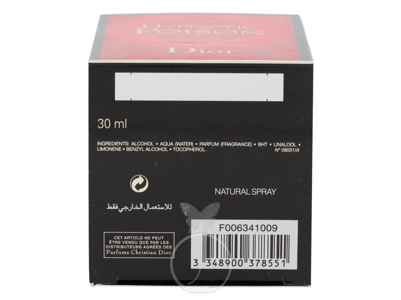 Dior Eau de Toilette Dior Hypnotic Poison Eau de Toilette 30 ml, 1-tlg.