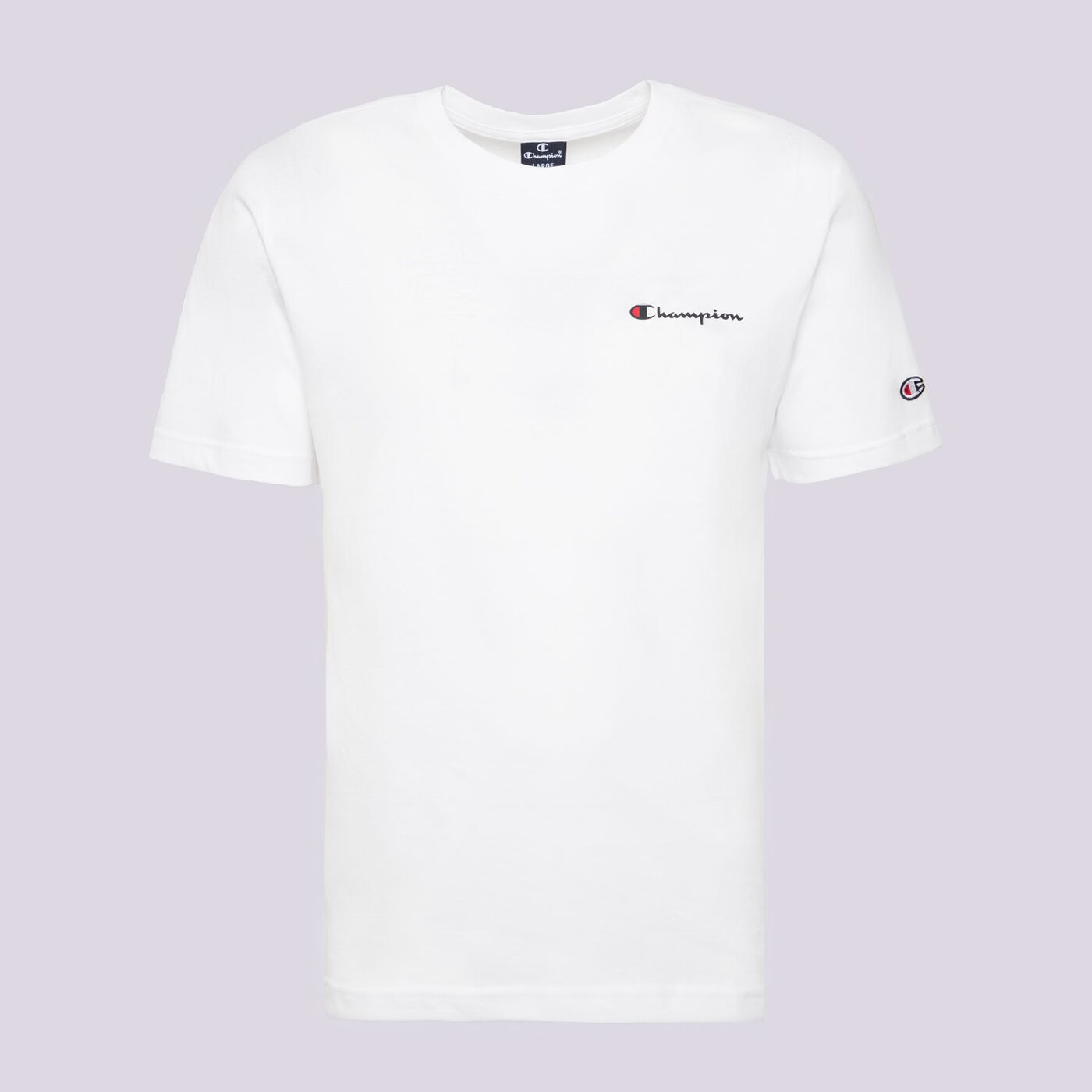 CHAMPION T-SHIRT CREWNECK Weiß
