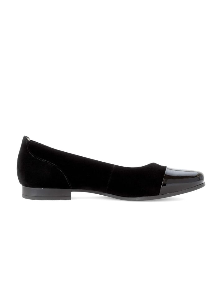 Gabor Fashion Elegante Ballerinas in schwarz günstig kaufen