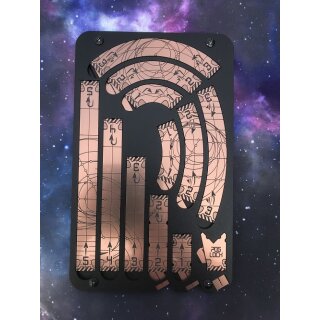 Space Template gold/black with tray (für 2.0 X-Wing geeignet)