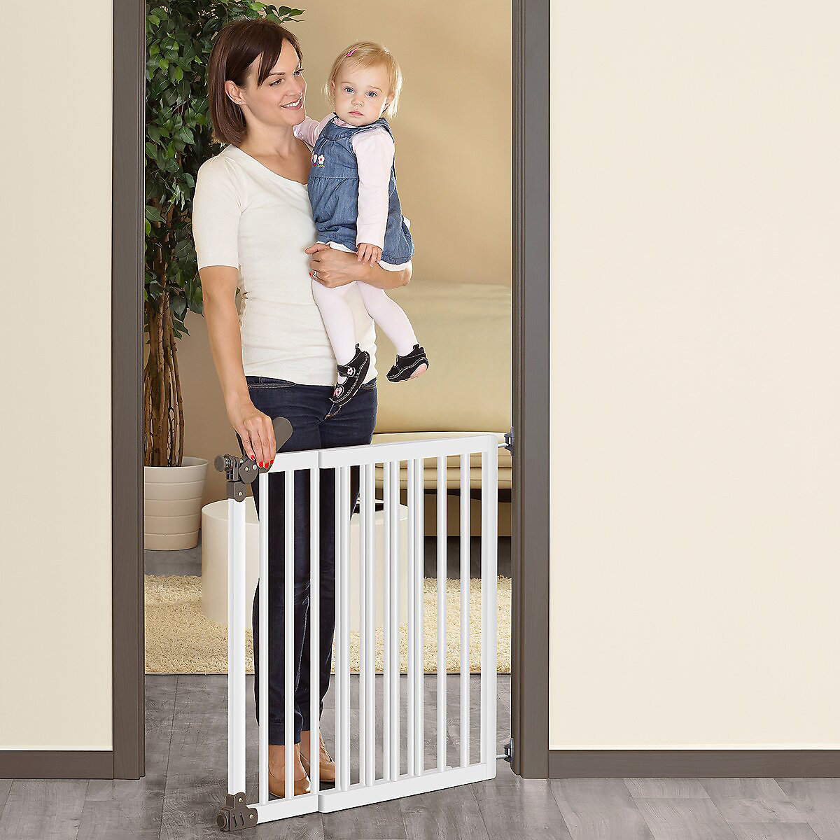 Tür- und Treppenschutzgitter T-Gate Special 73-106 cm