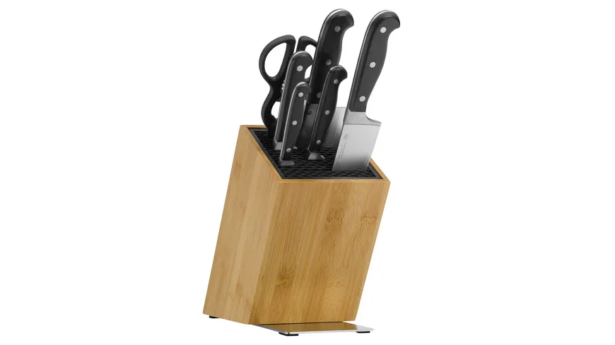 WMF FlexTec Messerblock unbestückt bambus