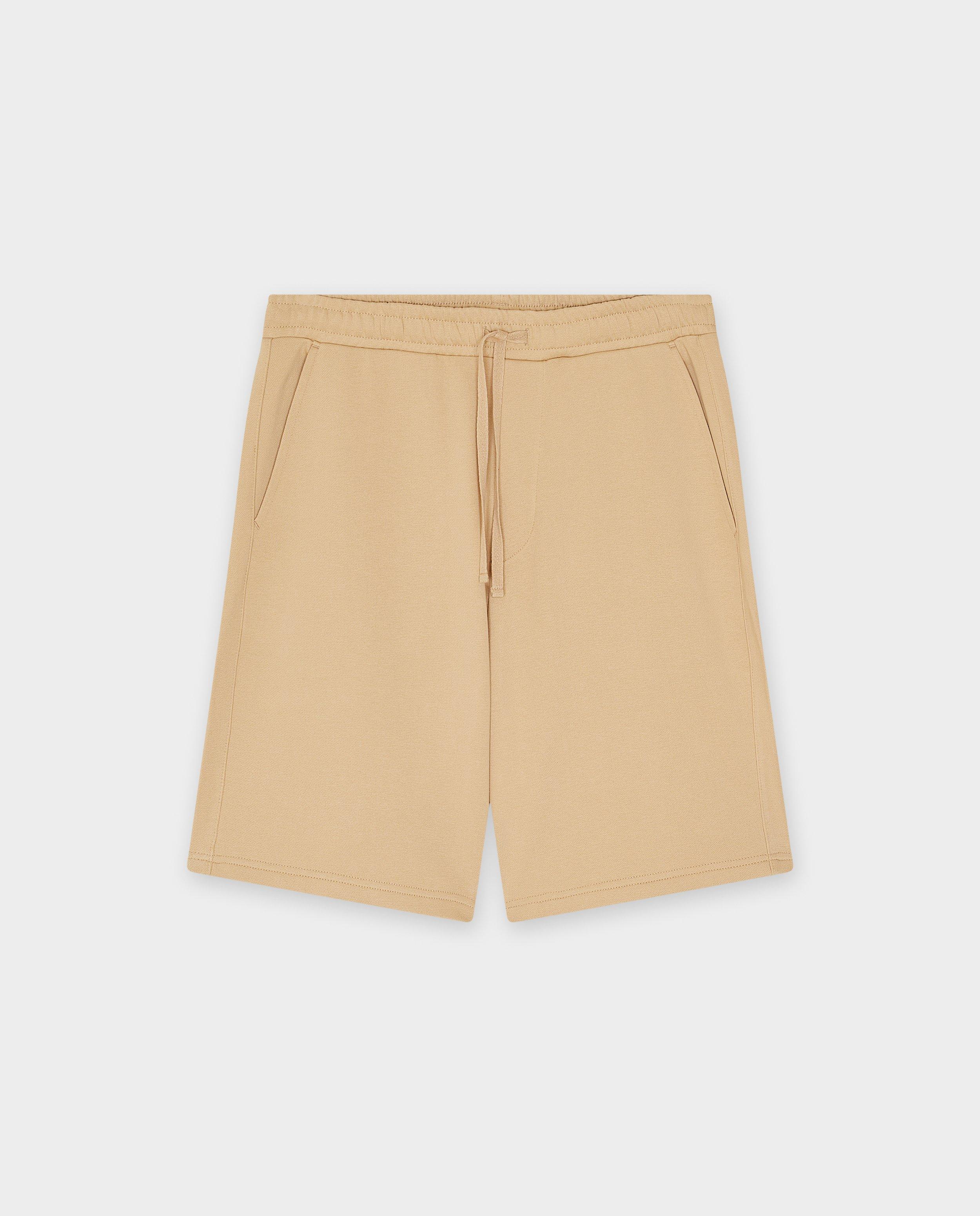Pantaloni scurți Nanja Massy din bumbac organic, bej pentru bărbați