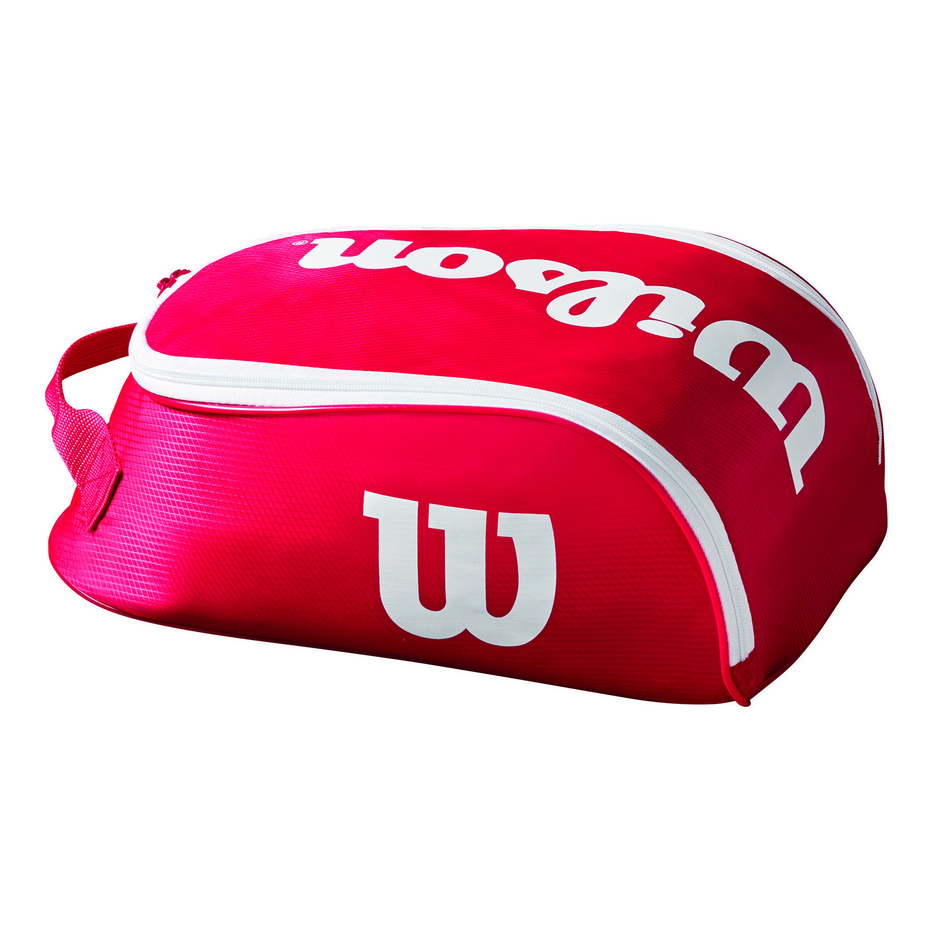 Tour IV Schuhtasche - Rot, Weiß
