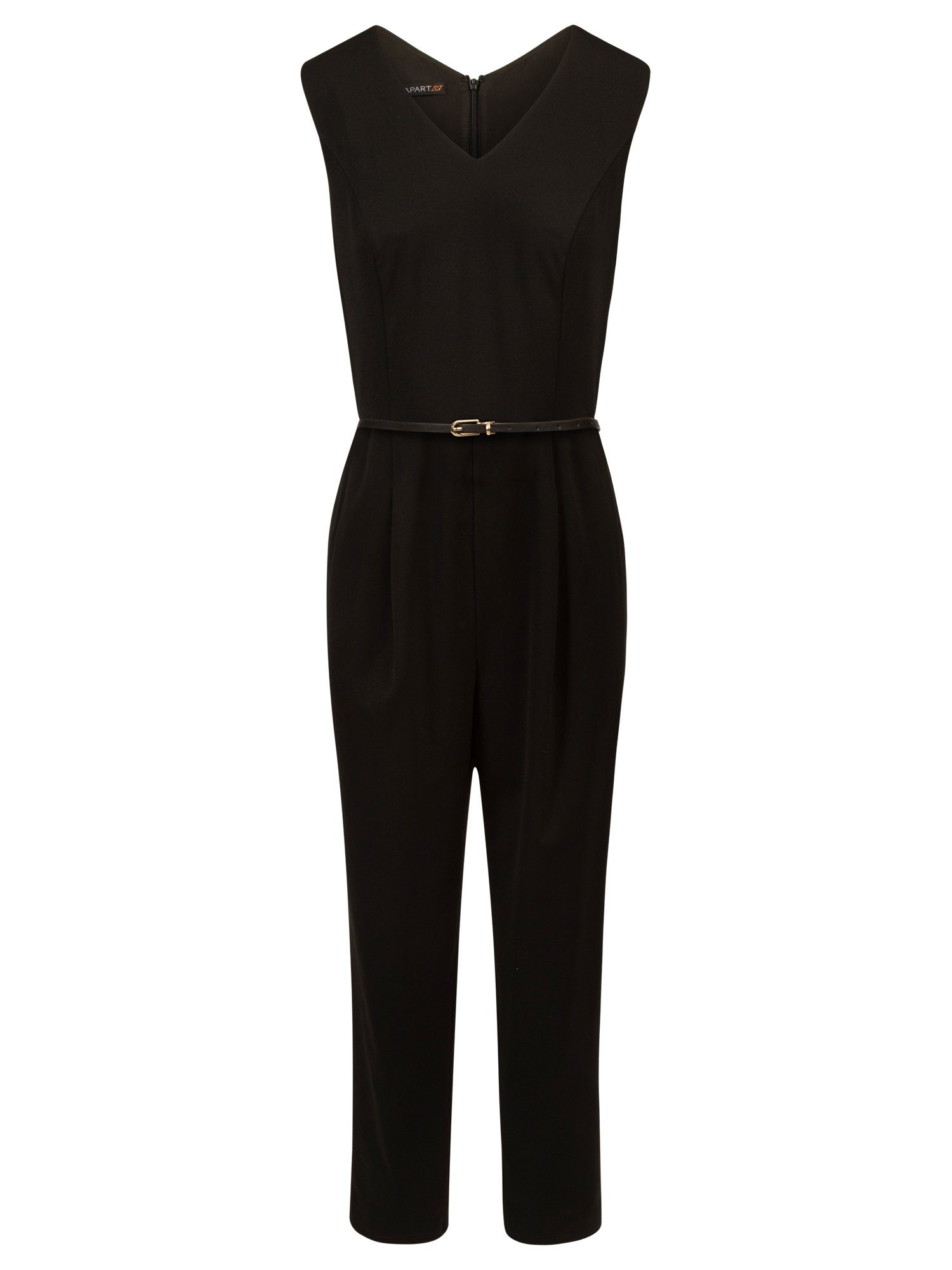 Apart Jumpsuit aus einer leicht strukturierten Ware