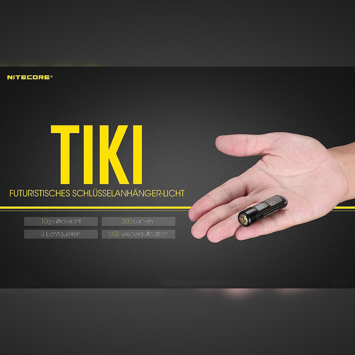 LED Lampe TIKI